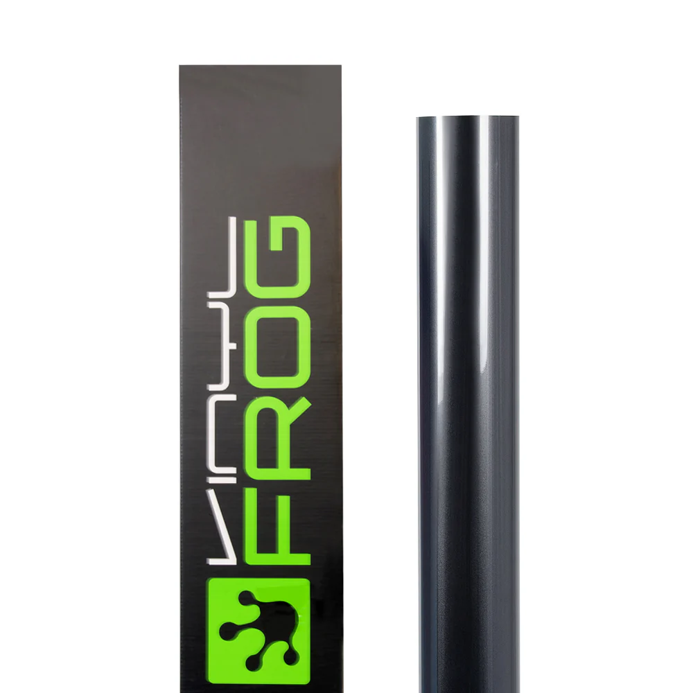 Glossy Metallic Coal Ash Vinyl Wrap - Image 11