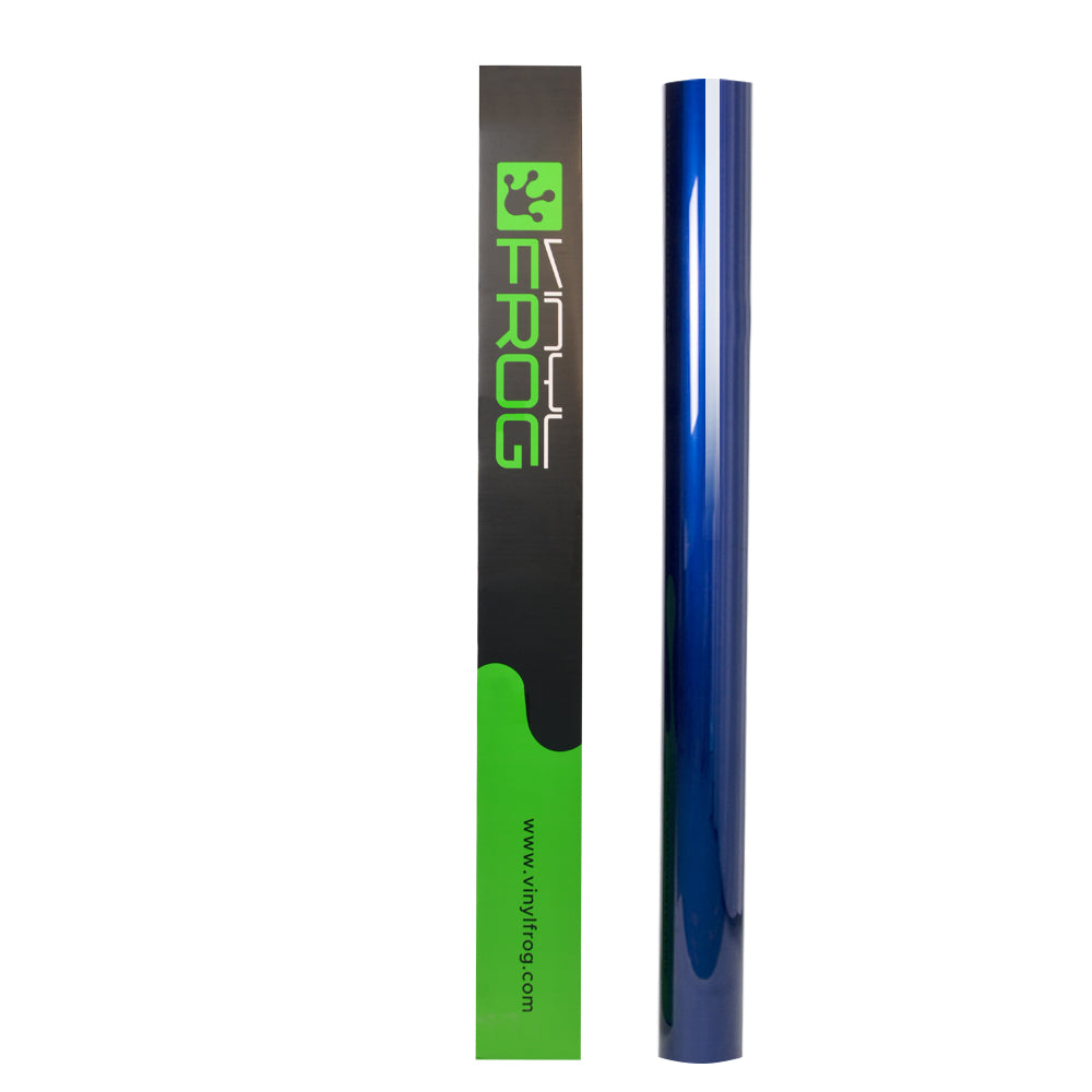 Glossy Metallic Cobalt Blue Vinyl Wrap - Image 9