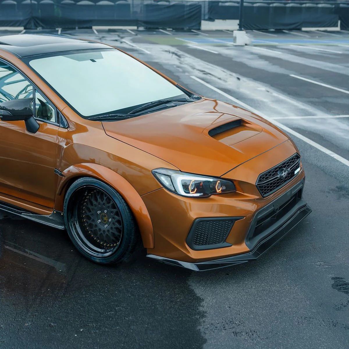 Glossy Metallic Copper Vinyl Wrap - Image 2