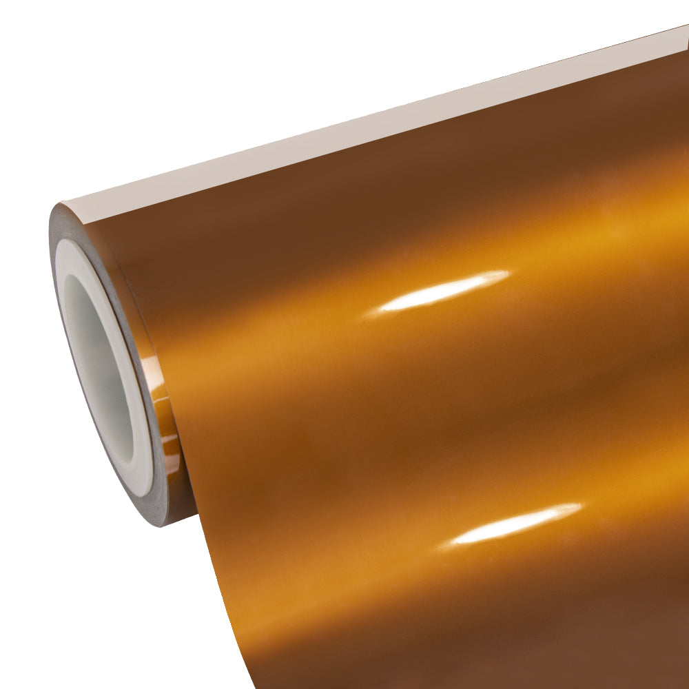 Glossy Metallic Copper Vinyl Wrap - Image 6
