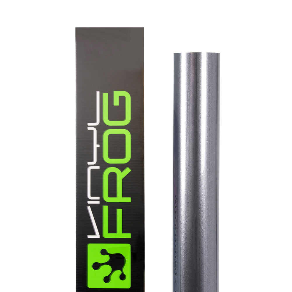 Glossy Metallic Dark Gray Vinyl Wrap - Image 10
