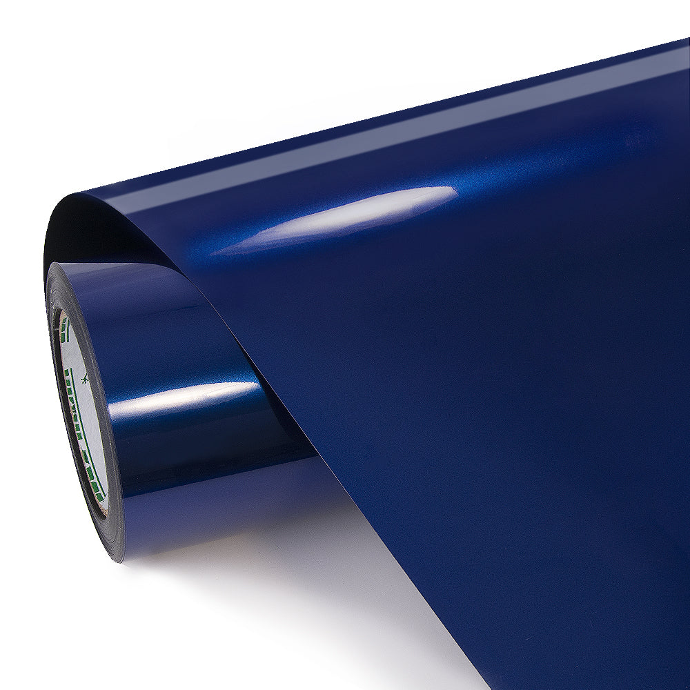 Glossy Metallic Deep Blue Vinyl Wrap - Image 15