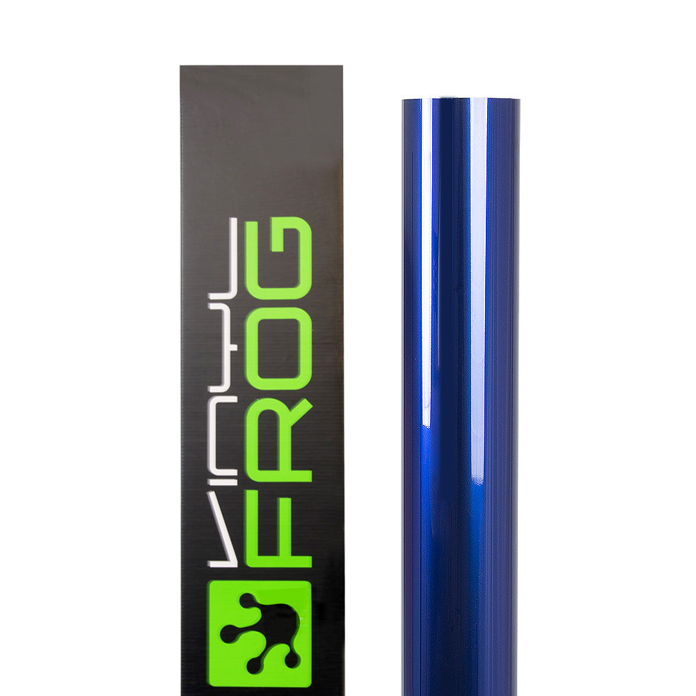 Glossy Metallic Deep Blue Vinyl Wrap - Image 18