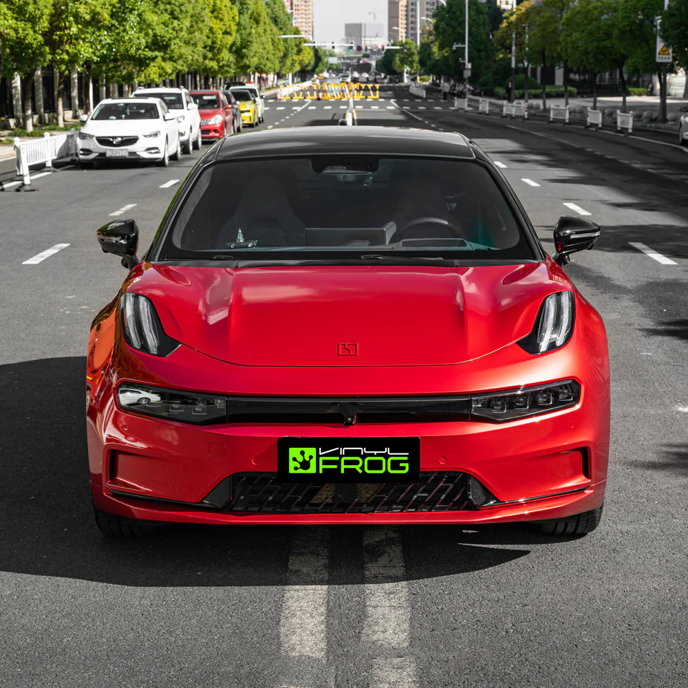 Glossy Metallic Dragon Blood Vinyl Wrap - Image 3