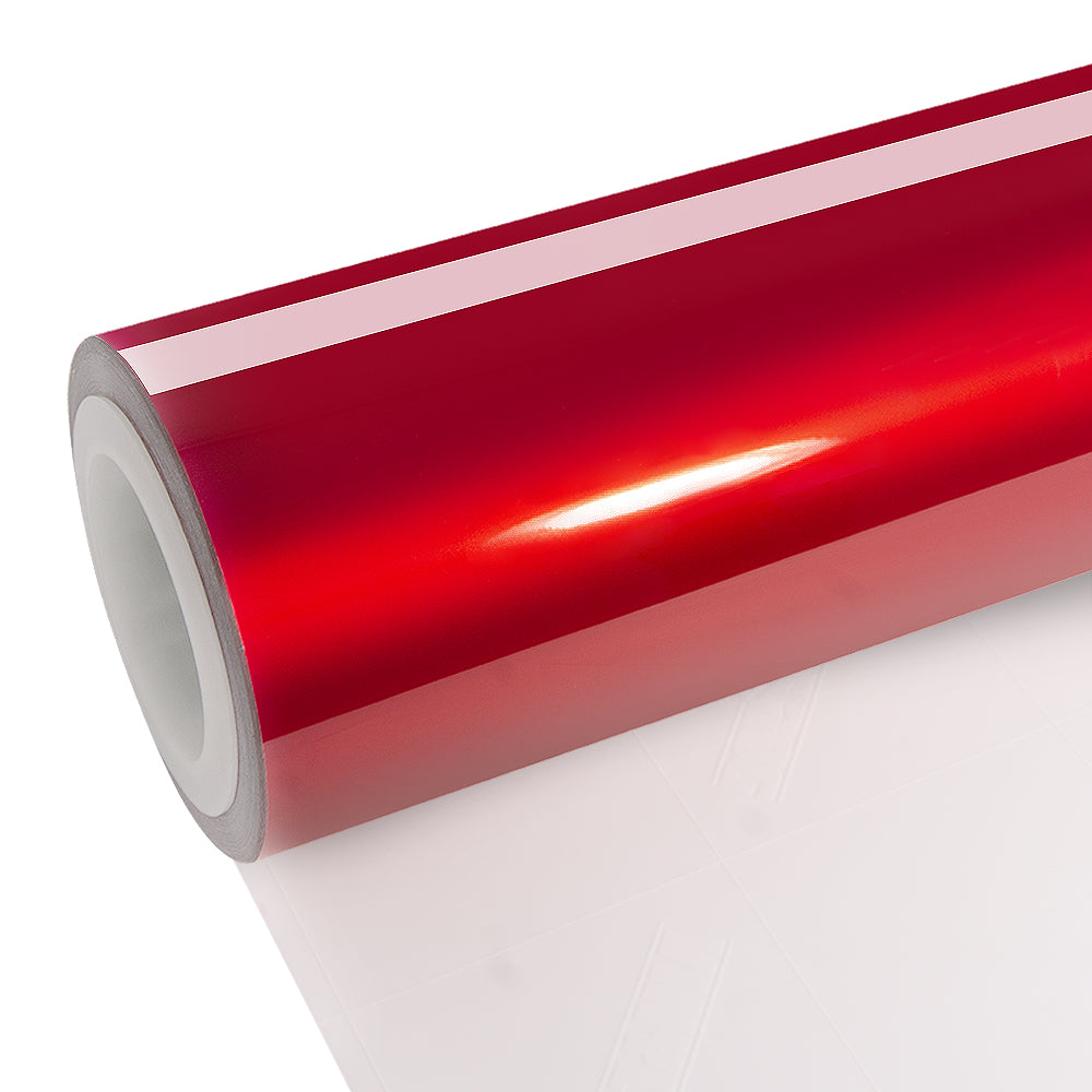 Glossy Metallic Dragon Blood Vinyl Wrap - Image 9