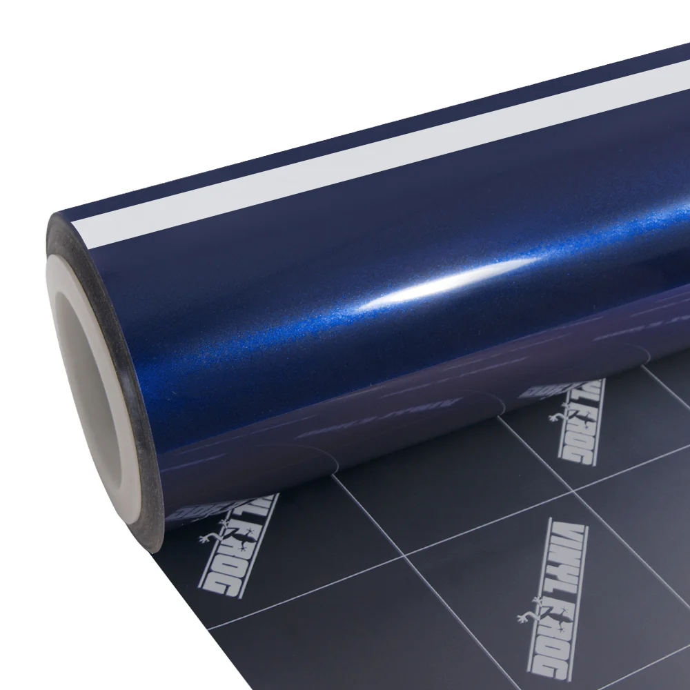 Glossy Metallic Everton Blue Vinyl Wrap - Image 8