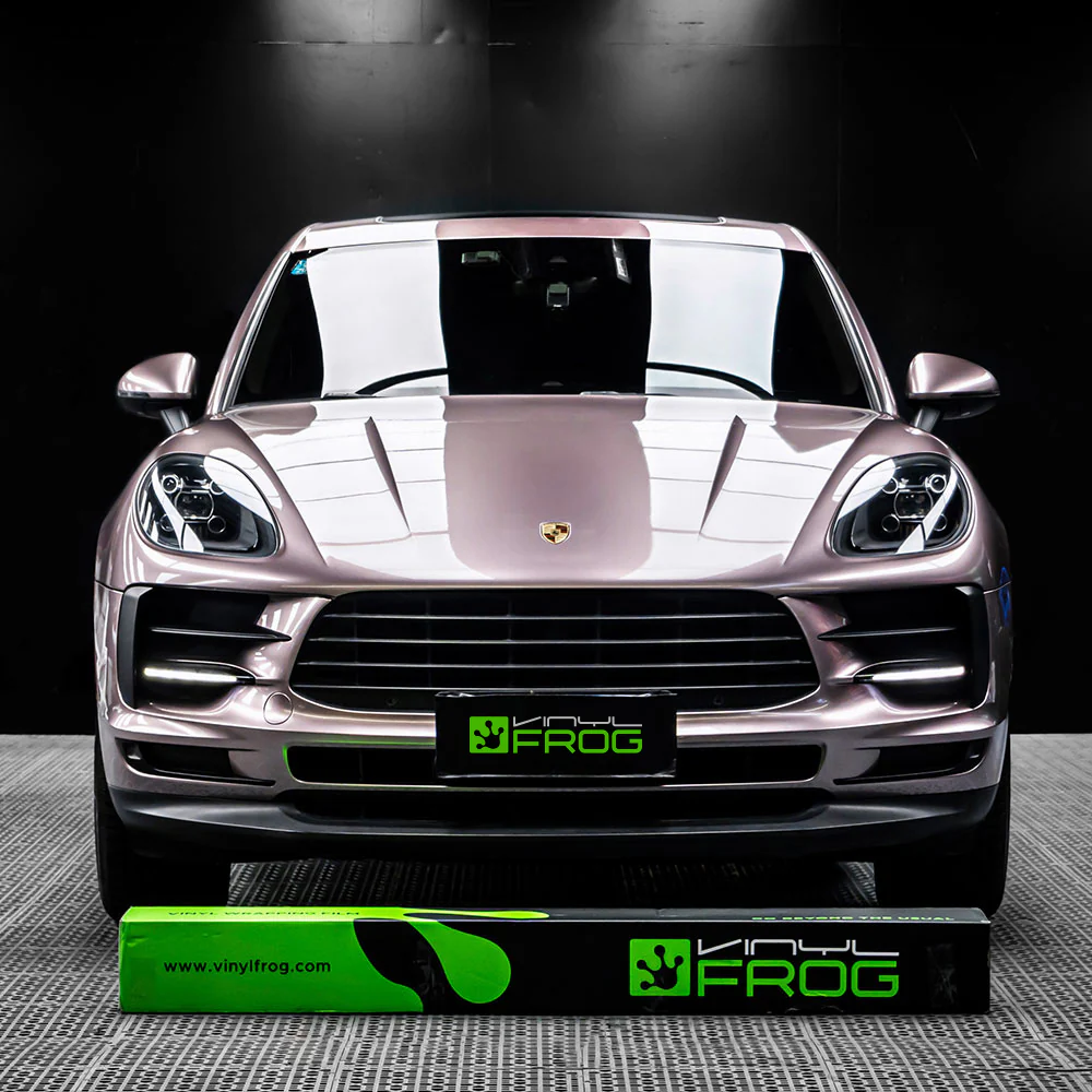 Glossy Metallic Frozen Berry Vinyl Wrap - Image 3