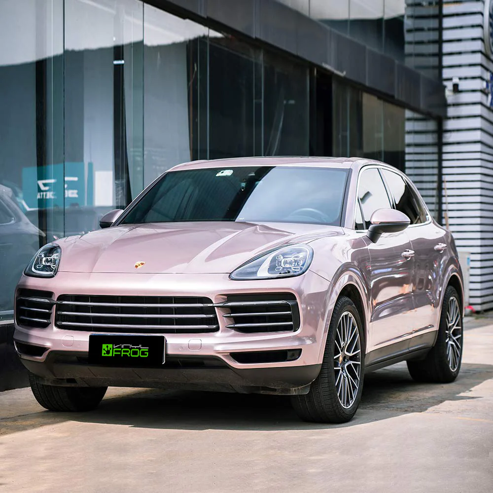 Glossy Metallic Frozen Berry Vinyl Wrap - Image 7