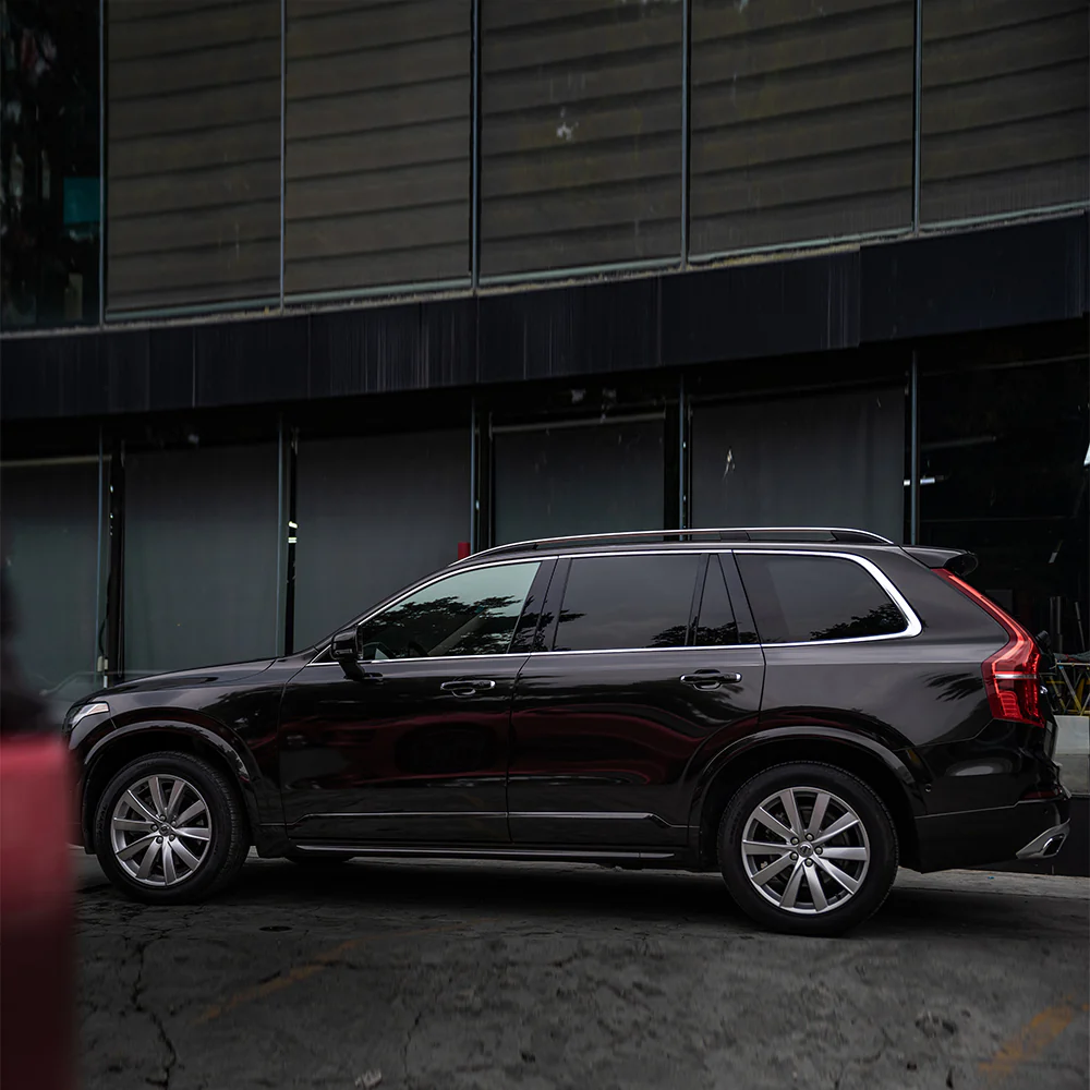 Glossy Metallic Galaxy Black Vinyl Wrap - Image 4