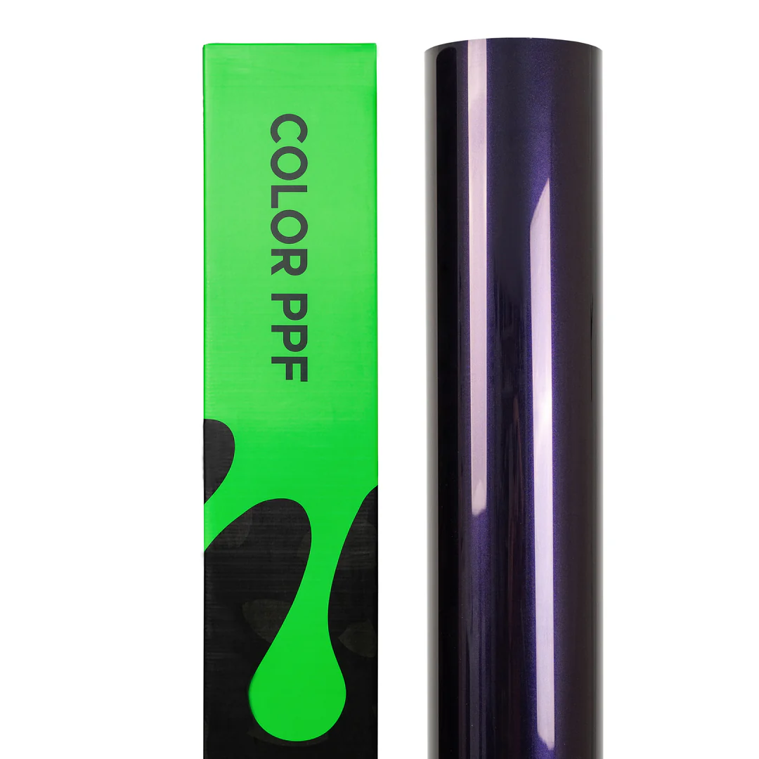 Glossy Metallic Galaxy Purple Color PPF (Wet Application) - Image 12