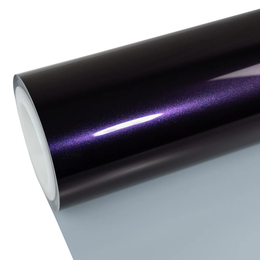 Glossy Metallic Galaxy Purple Color PPF (Wet Application) - Image 9