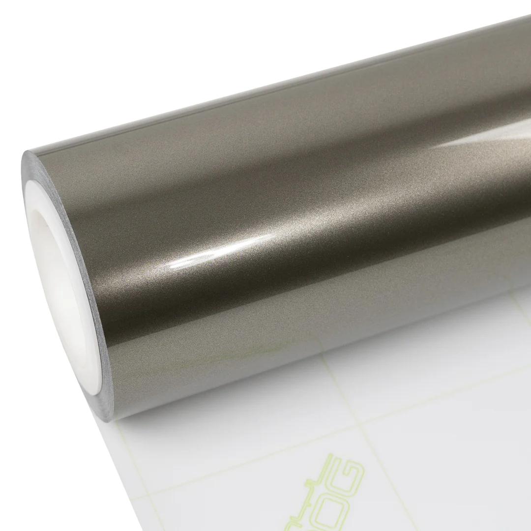 Glossy Metallic Glitter Champagne Vinyl Wrap - Image 10