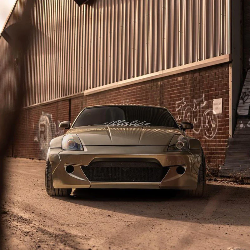 Glossy Metallic Glitter Champagne Vinyl Wrap - Image 6