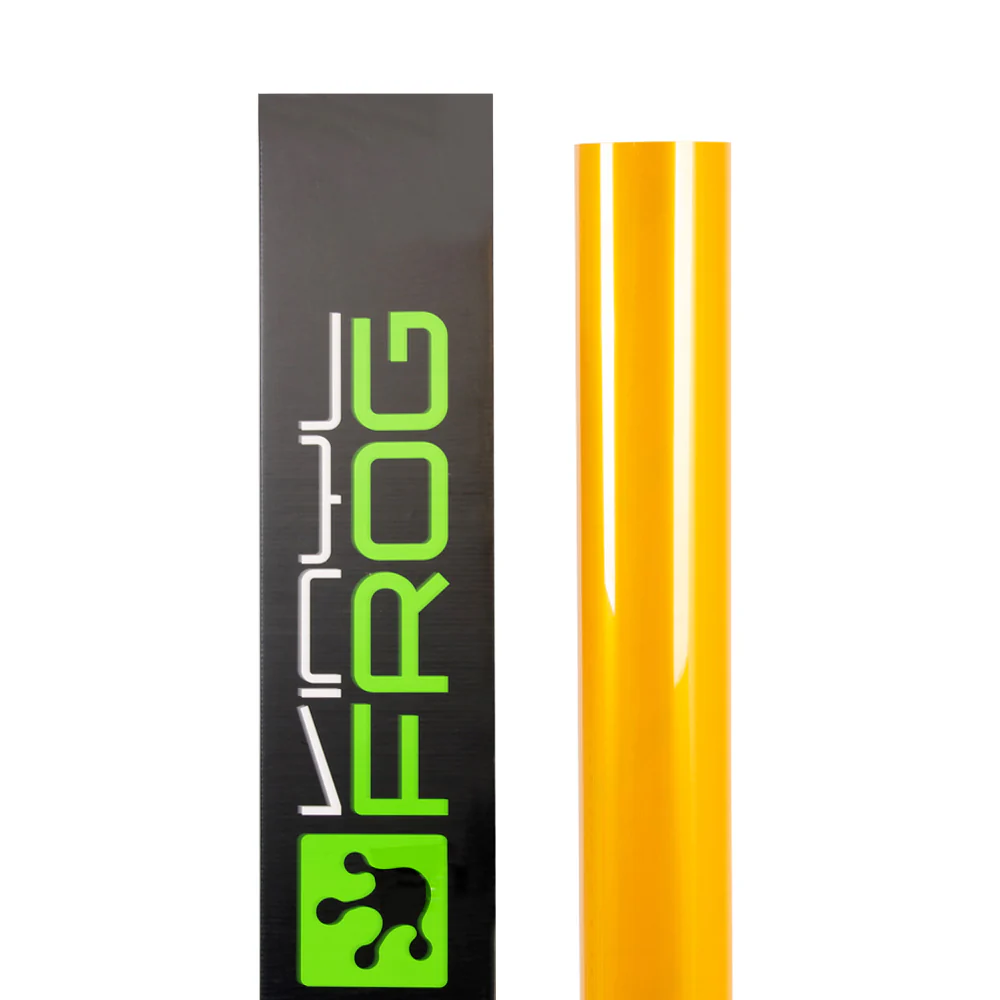 Glossy Metallic Golden Yellow Vinyl Wrap - Image 11