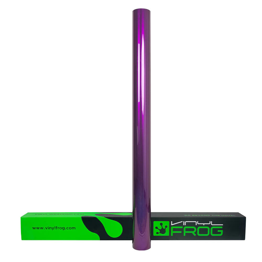 Glossy Metallic Grape Purple Vinyl Wrap - Image 11