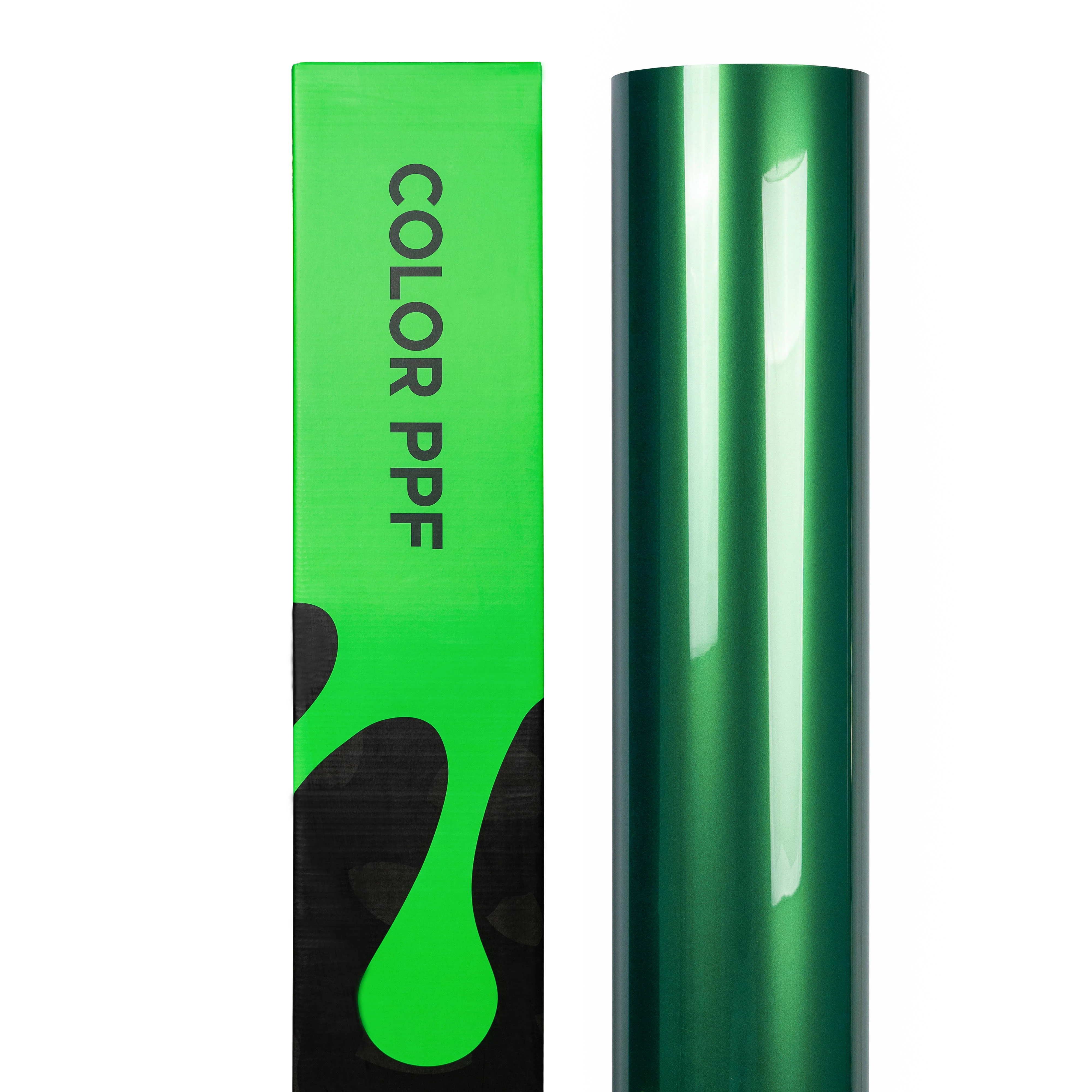 Glossy Metallic Irish Green Color PPF (Paint Protection Film) - Image 13