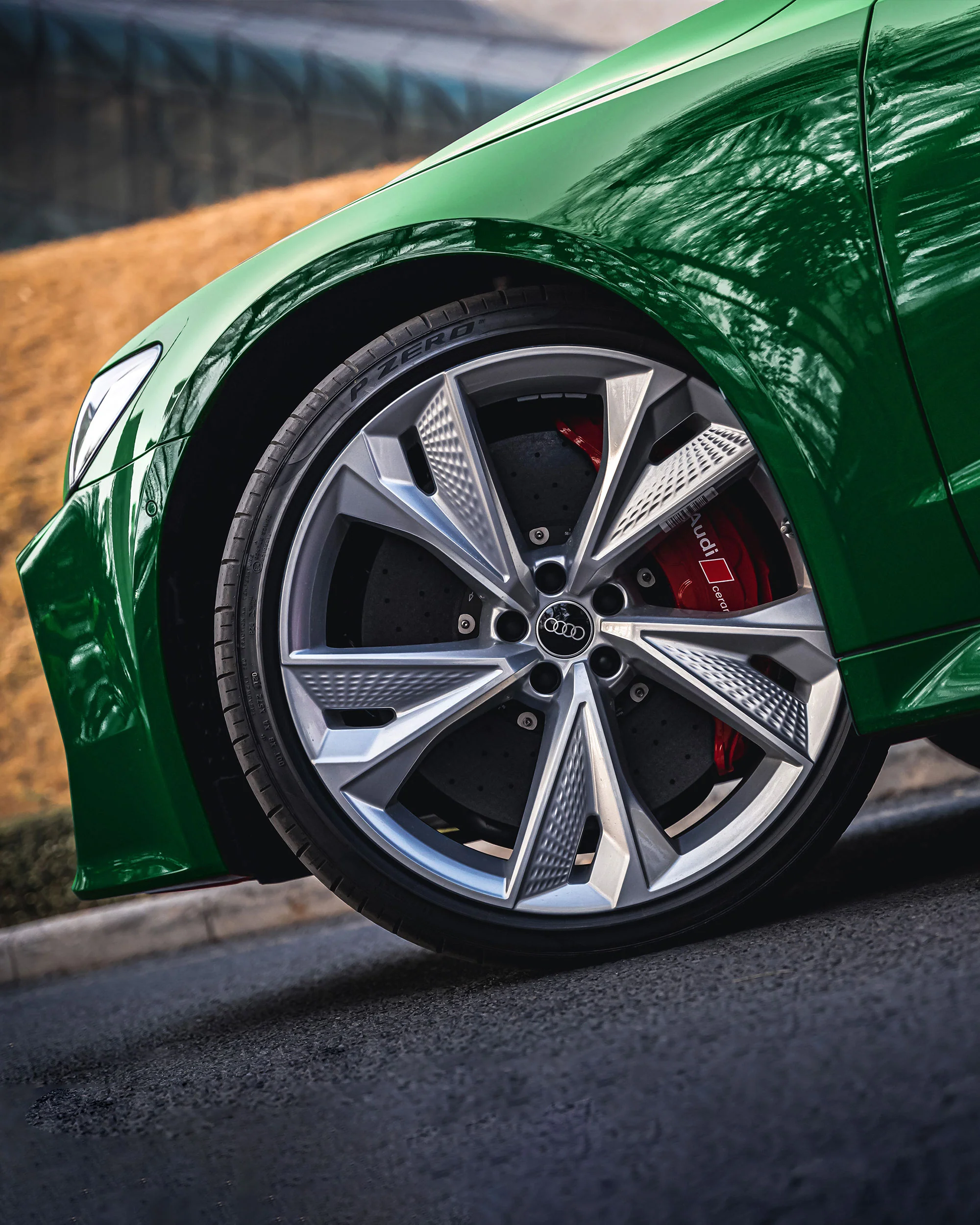 Glossy Metallic Irish Green Color PPF (Paint Protection Film) - Image 4