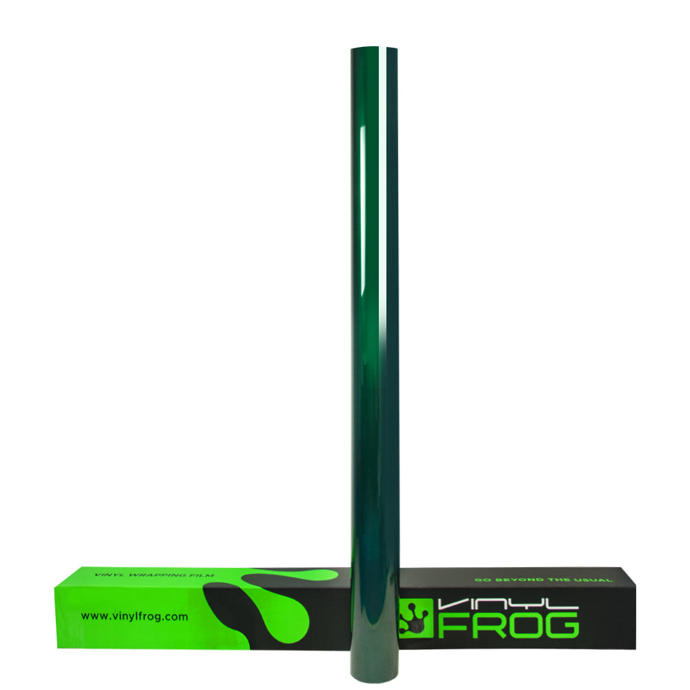 Glossy Metallic La Salle Green Vinyl Wrap - Image 12