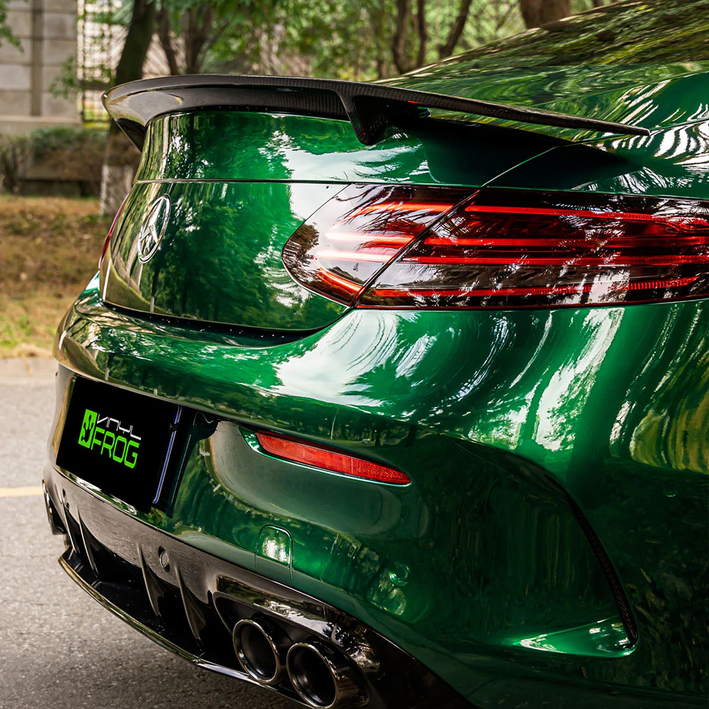 Glossy Metallic La Salle Green Vinyl Wrap - Image 5
