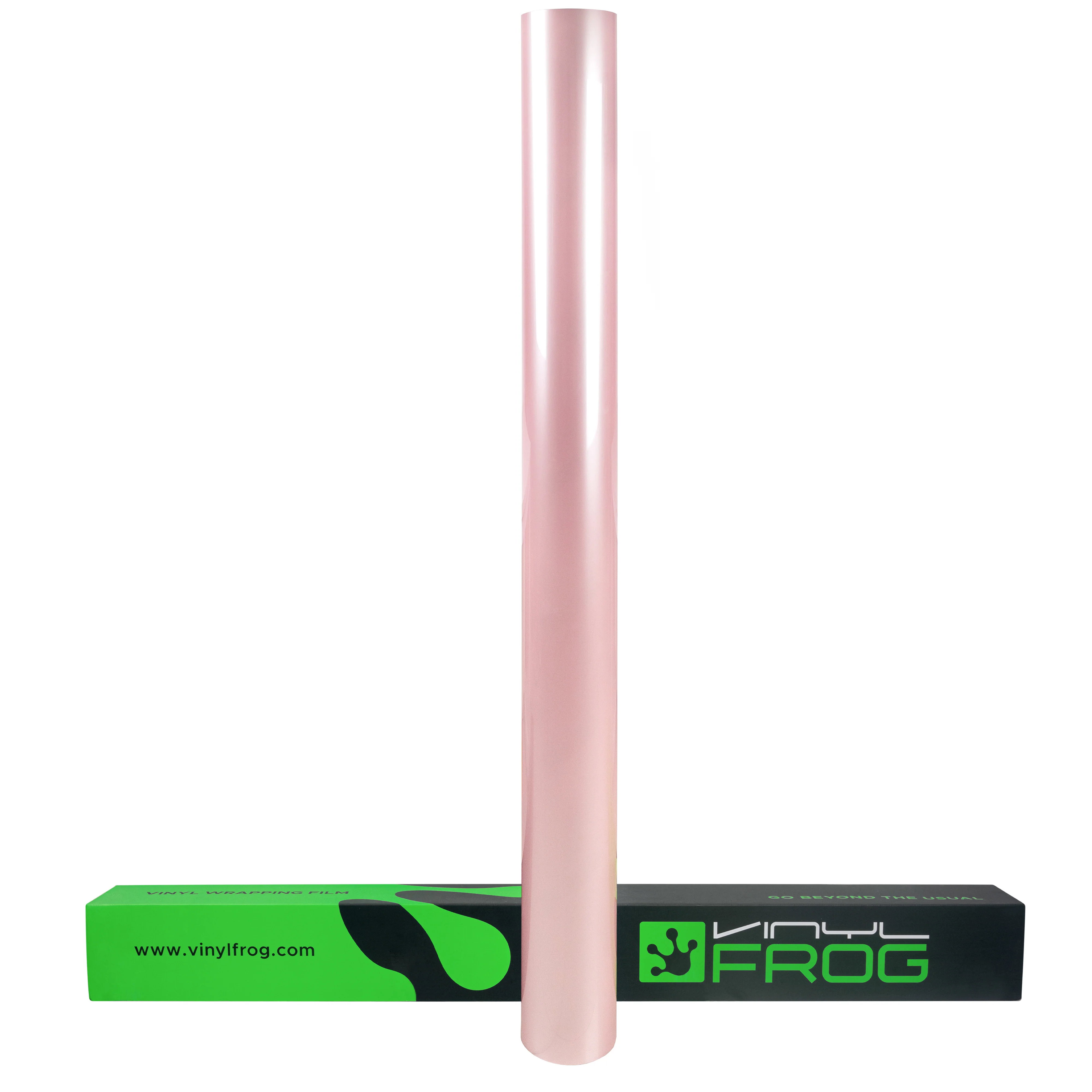 Glossy Metallic Light Pink Pearl Vinyl Wrap - Image 10