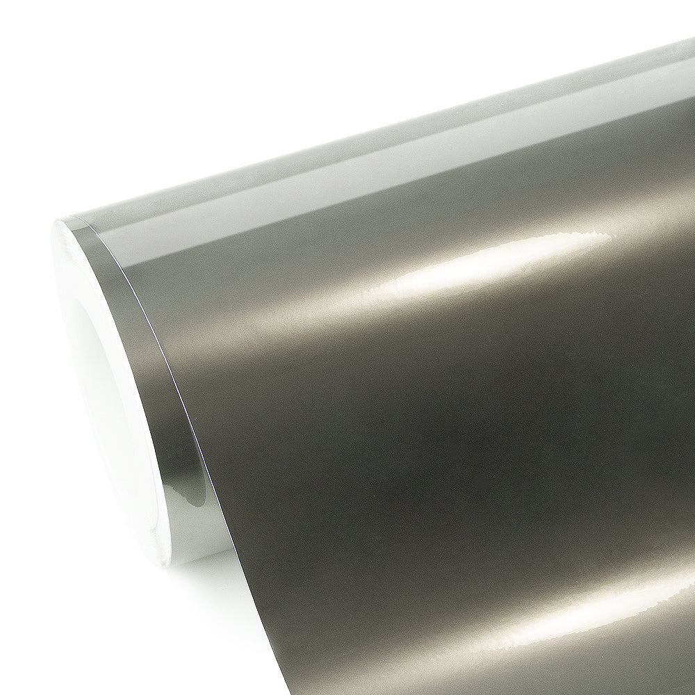 Glossy Metallic Liquid Silver Vinyl Wrap - Image 6