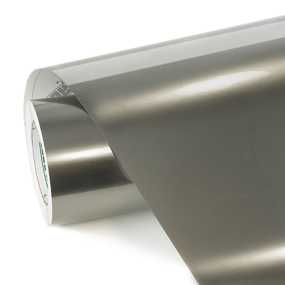 Glossy Metallic Liquid Silver Vinyl Wrap - Image 7