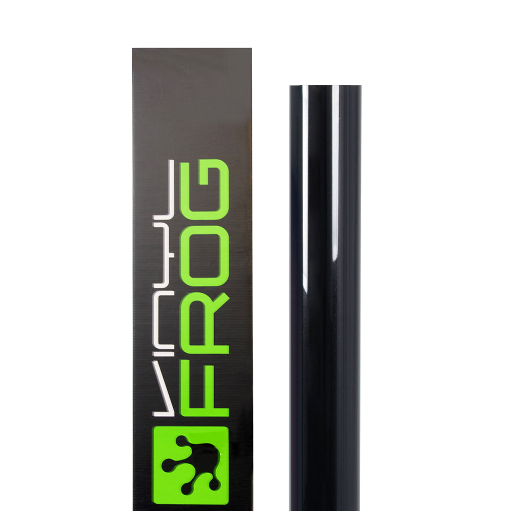 Glossy Metallic Metal Black Vinyl Wrap - Image 10