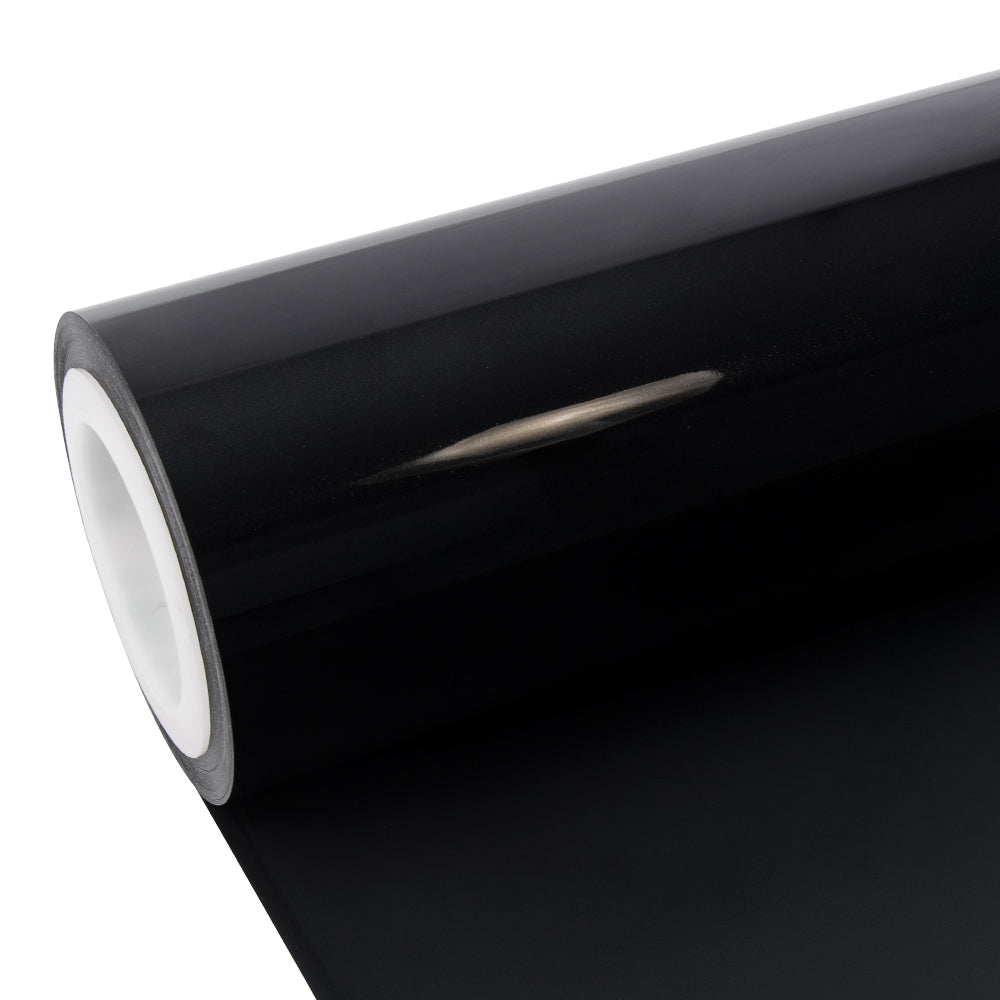 Glossy Metallic Metal Black Vinyl Wrap - Image 5