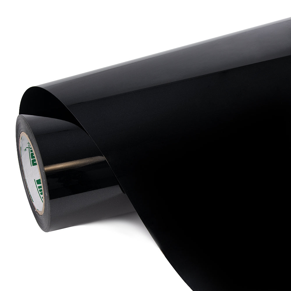 Glossy Metallic Metal Black Vinyl Wrap - Image 7