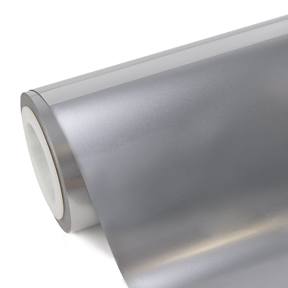 Glossy Metallic Metal Silver Vinyl Wrap - Image 7