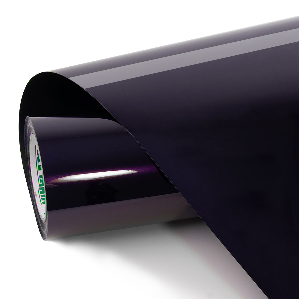 Glossy Metallic Midnight Purple Vinyl Wrap - Image 11