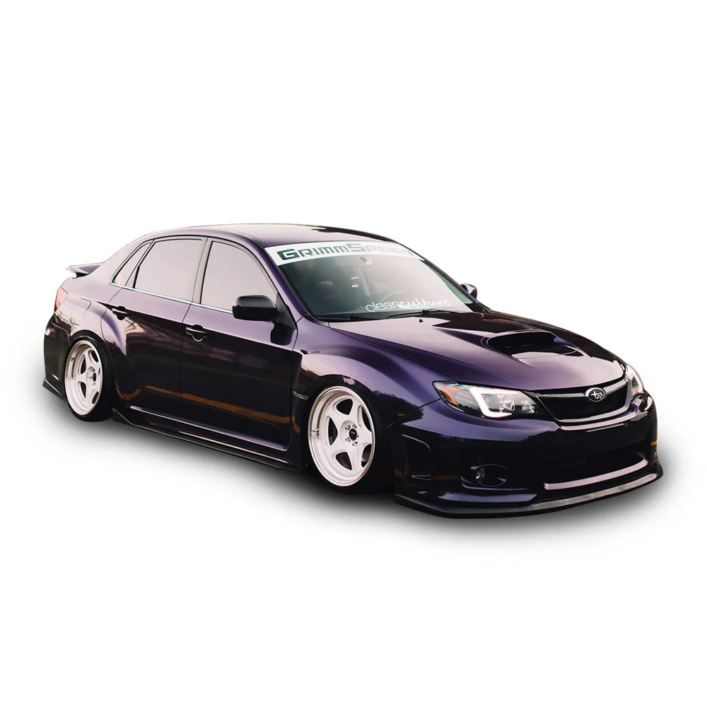 Glossy Metallic Midnight Purple Vinyl Wrap - Image 7