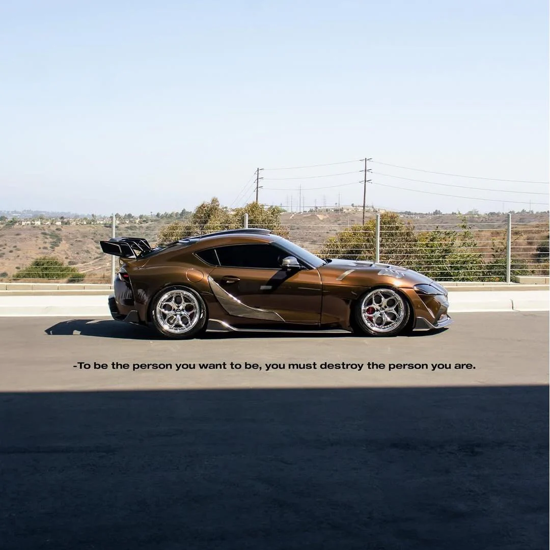 Glossy Metallic Mocha Brown Vinyl Wrap - Image 11