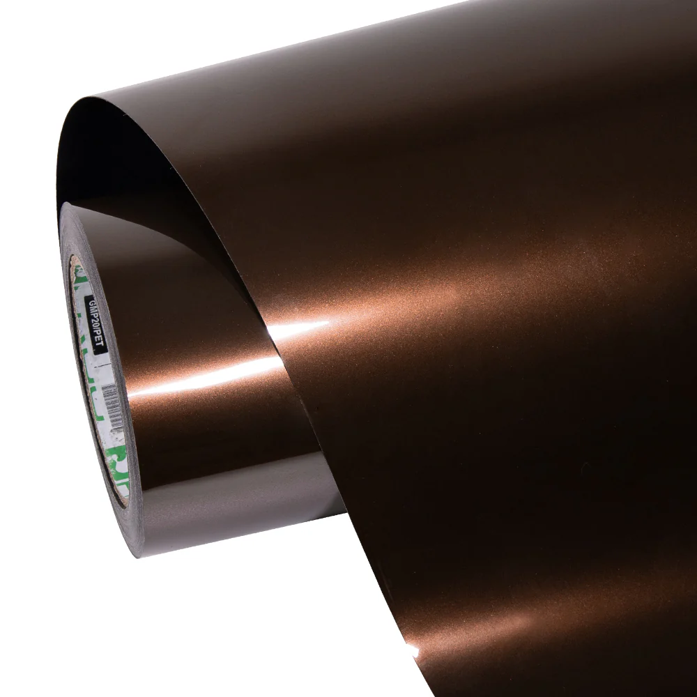 Glossy Metallic Mocha Brown Vinyl Wrap - Image 12