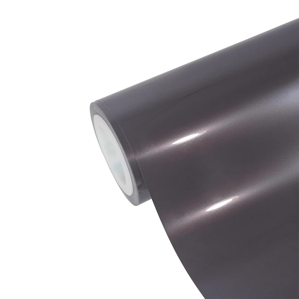 Glossy Metallic Old Lavender Vinyl Wrap - Image 4