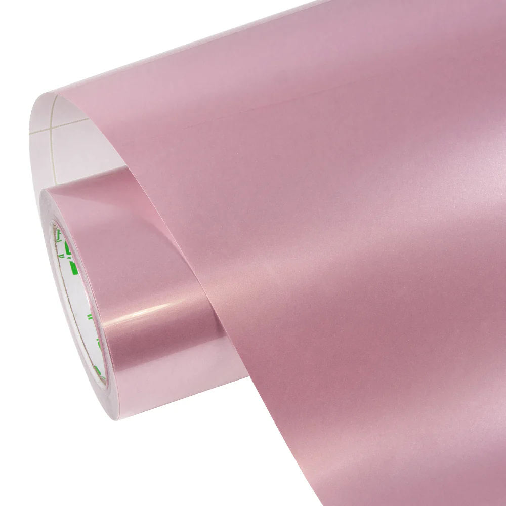 Glossy Metallic Passion Pink Vinyl Wrap - Image 5