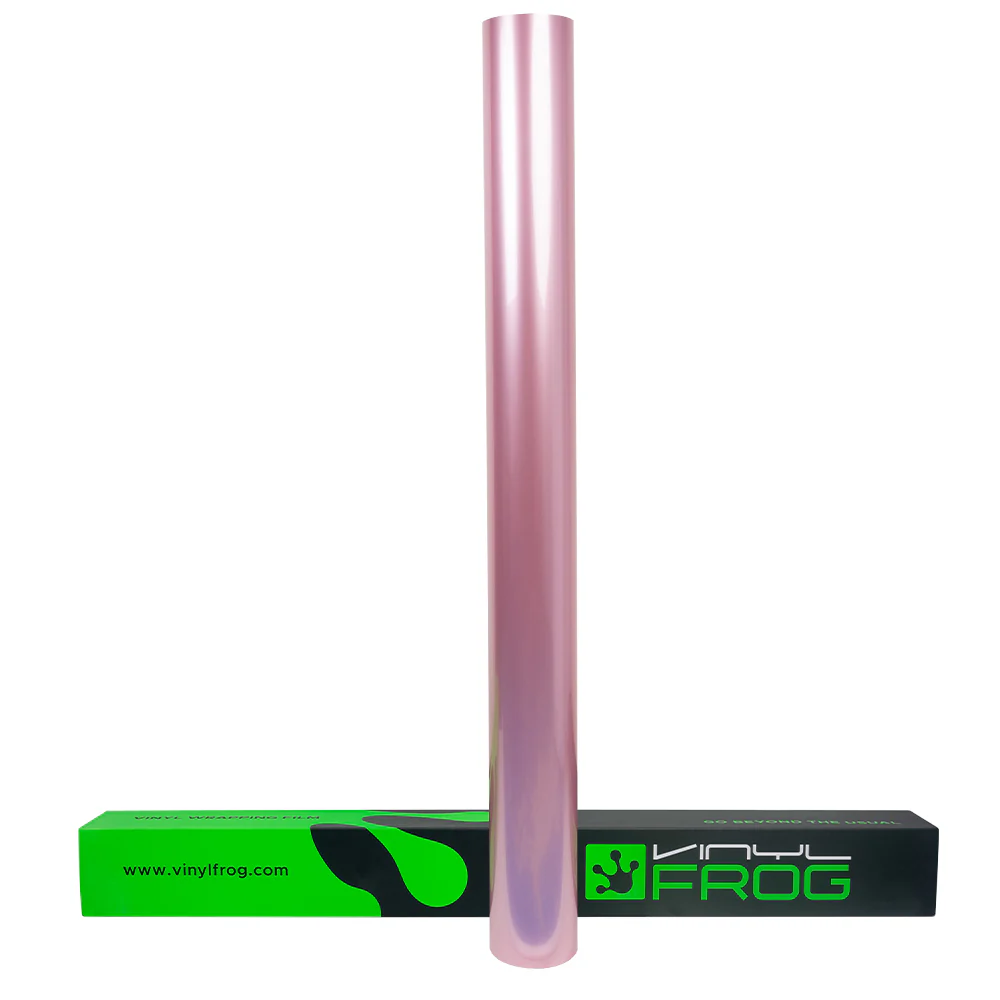 Glossy Metallic Passion Pink Vinyl Wrap - Image 8
