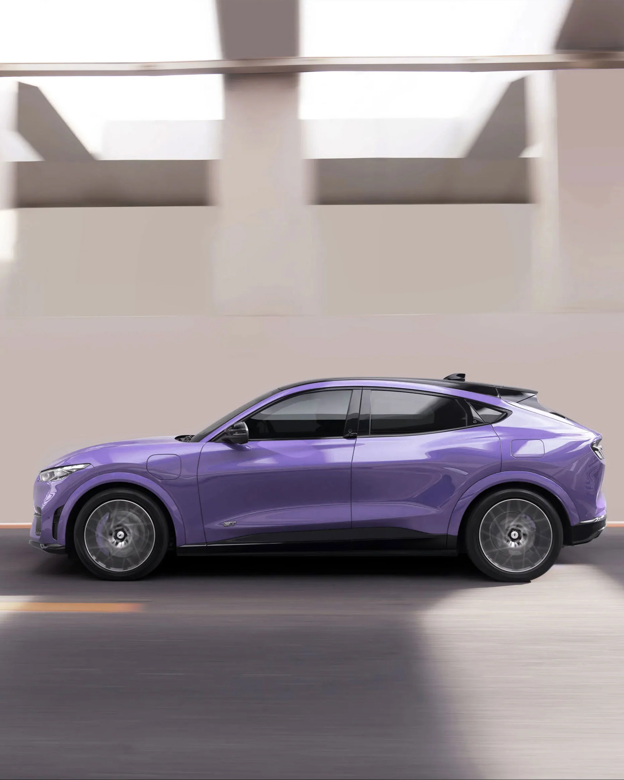 Glossy Metallic Pastel Purple Color PPF (Paint Protection Film) - Image 4