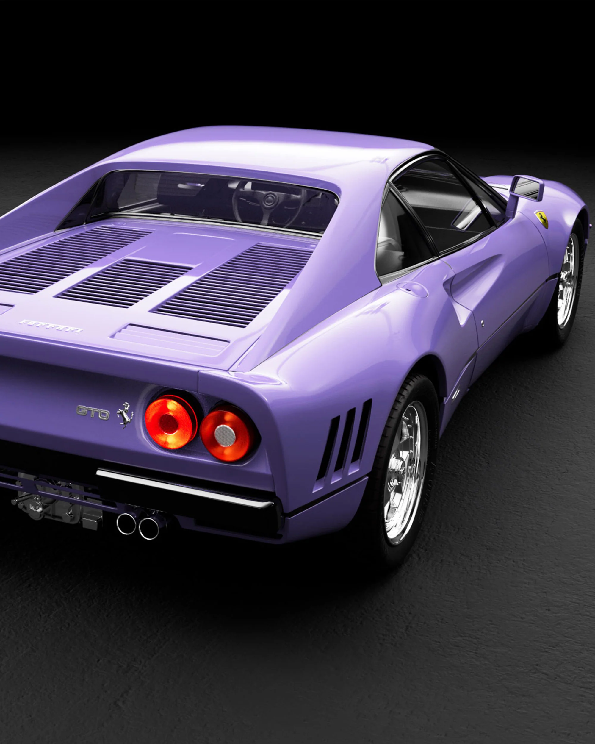 Glossy Metallic Pastel Purple Color PPF (Paint Protection Film) - Image 5