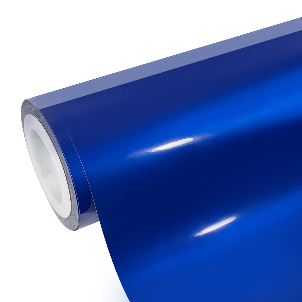 Glossy Metallic Pearl Blue Vinyl Wrap - Image 8
