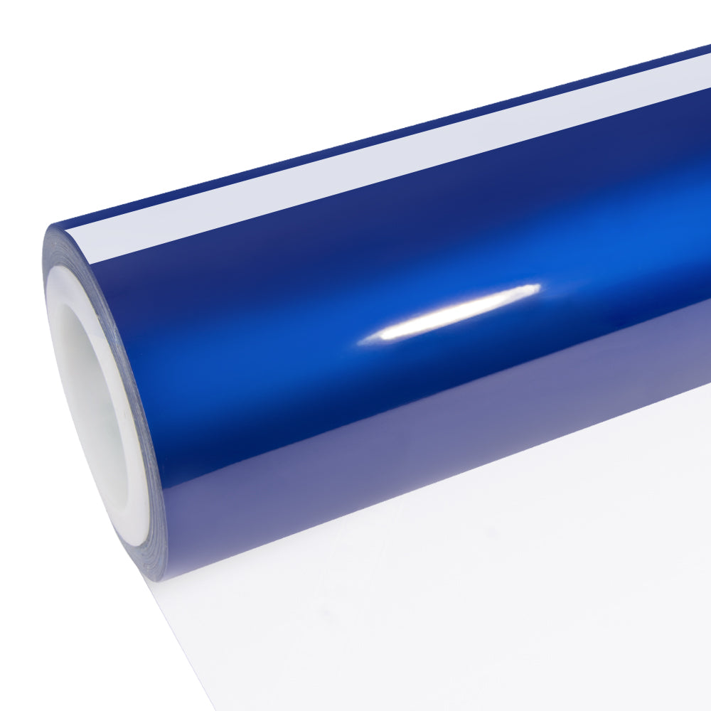 Glossy Metallic Pearl Blue Vinyl Wrap - Image 9