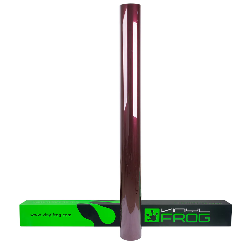 Glossy Metallic Plum Purple Vinyl Wrap - Image 19