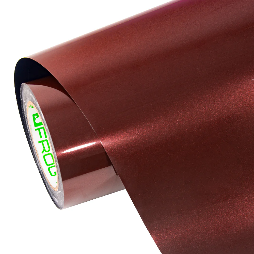 Glossy Metallic Cherry Red Vinyl Wrap - Image 8