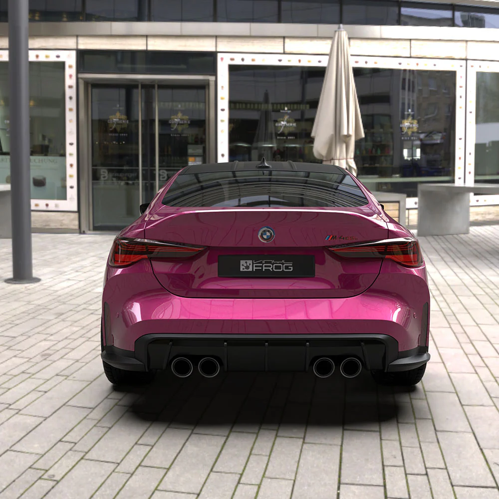 Glossy Metallic Rich Maroon Vinyl Wrap - Image 6