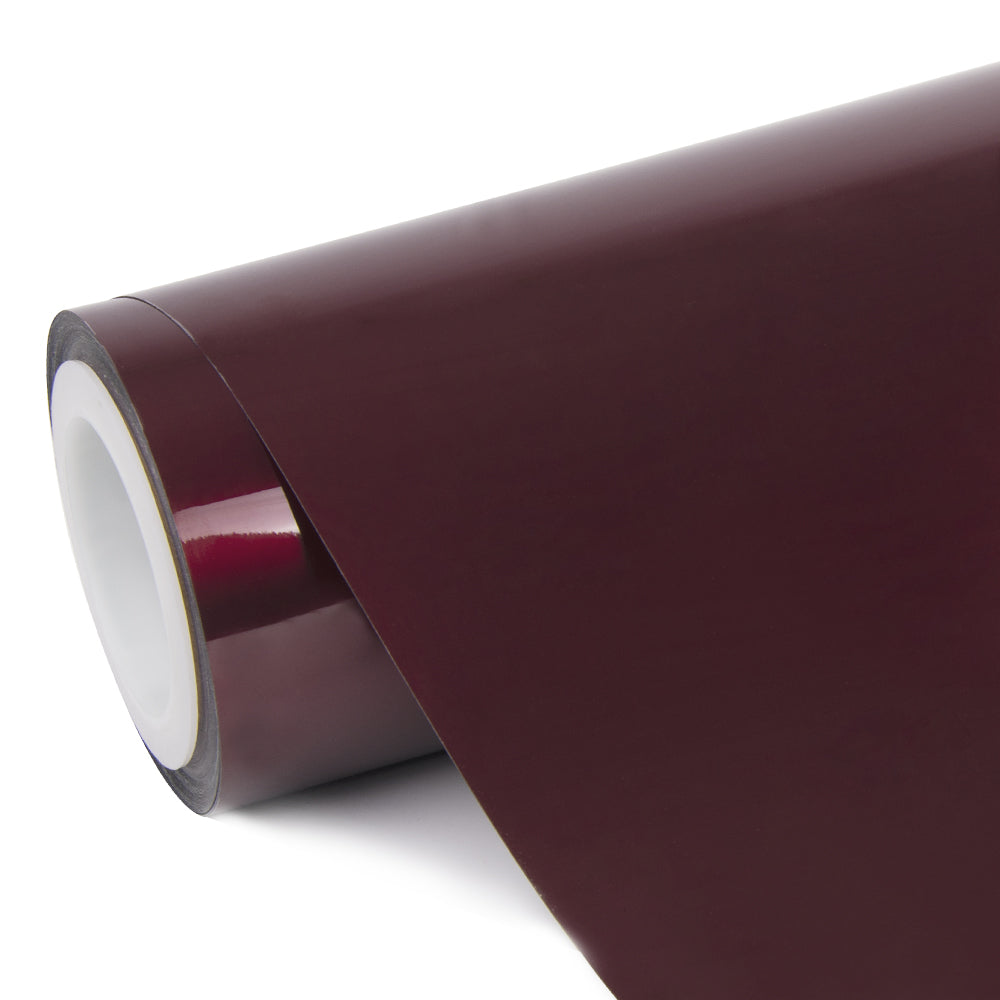 Glossy Metallic Rosewood Red Vinyl Wrap - Image 8