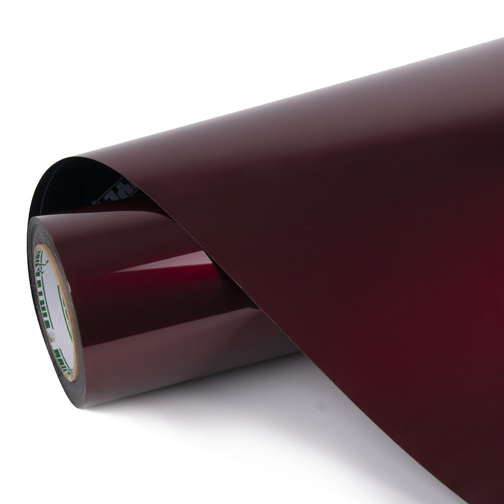 Glossy Metallic Rosewood Red Vinyl Wrap - Image 9