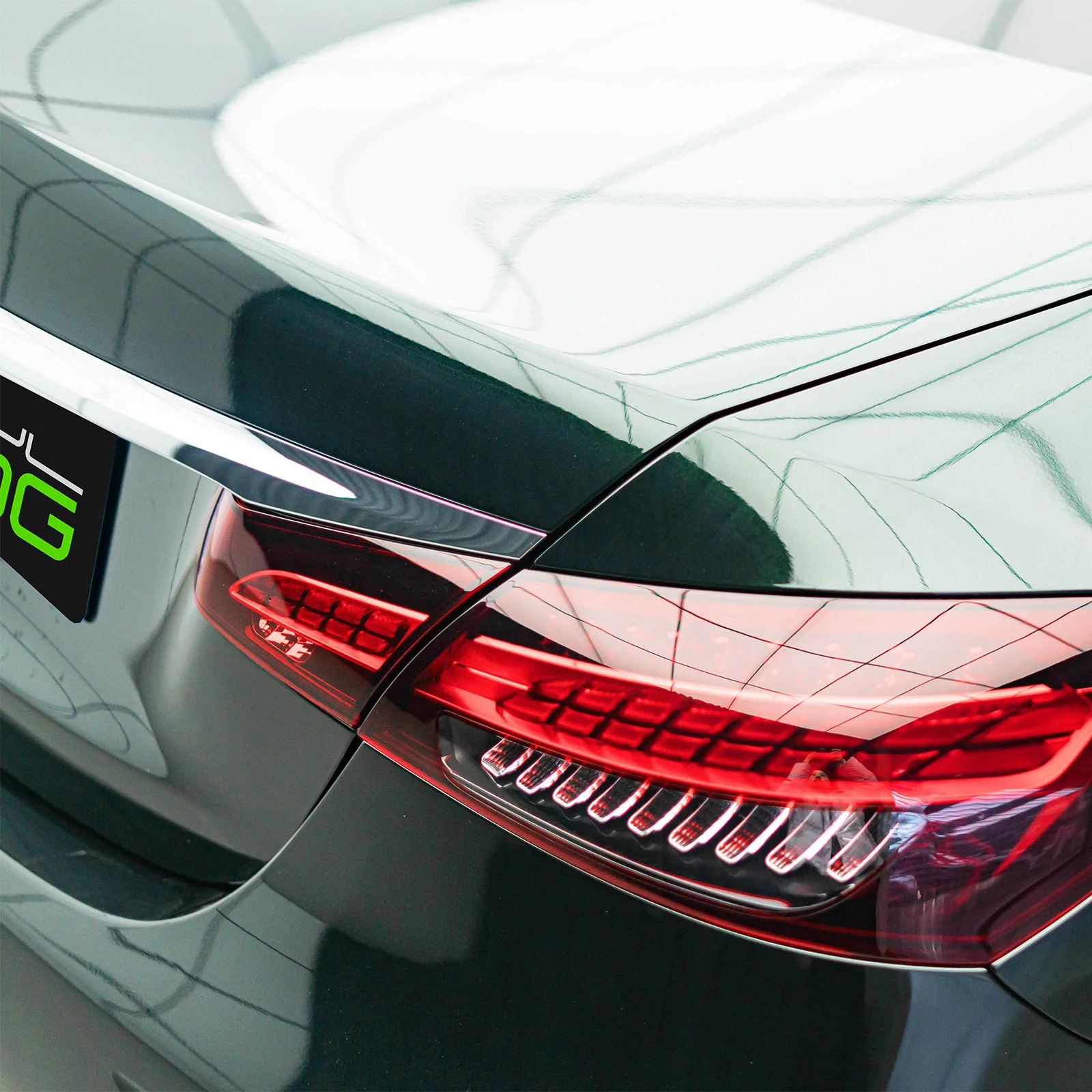 Glossy Metallic Royal Green Color PPF (Paint Protection Film) - Image 10