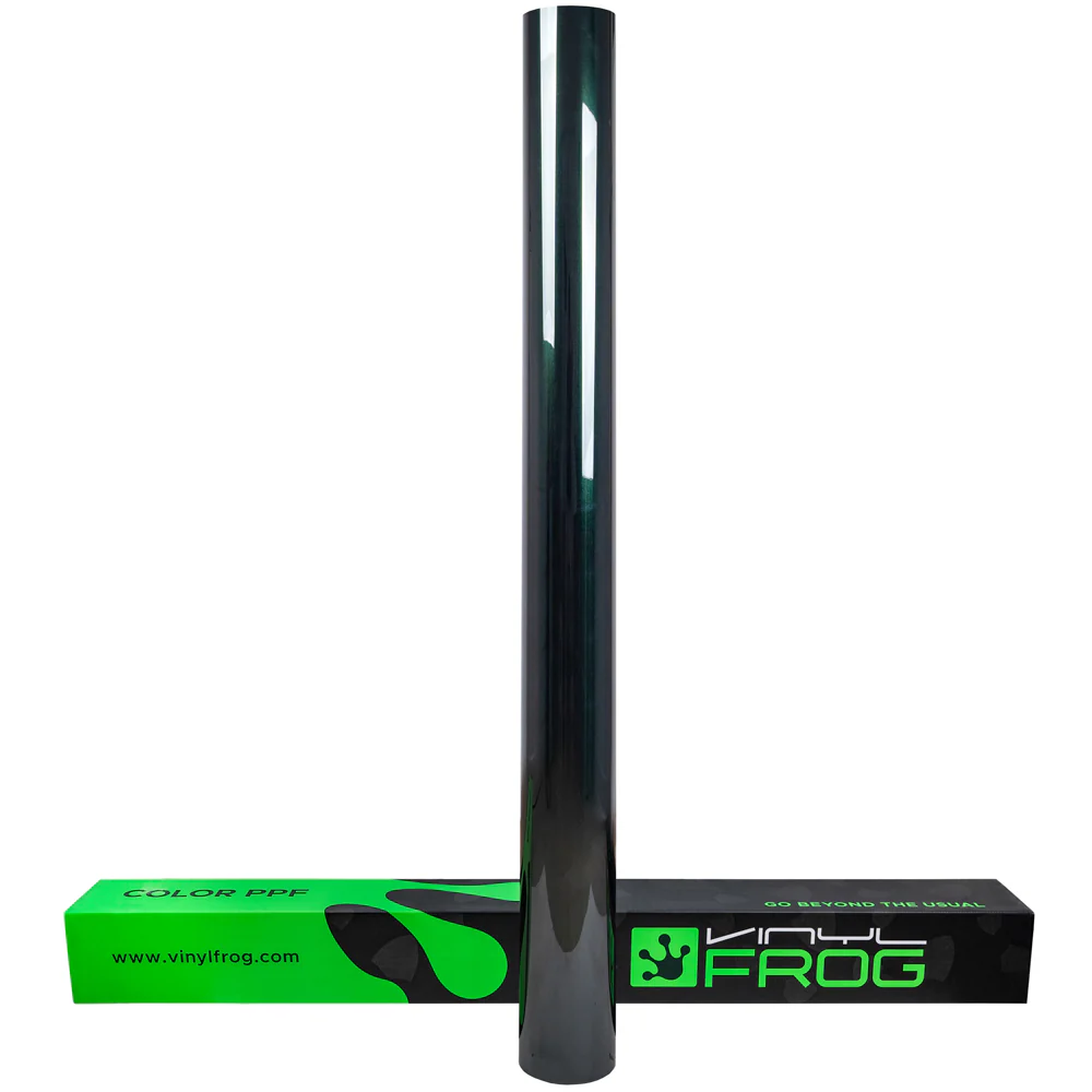 Glossy Metallic Royal Green Color PPF (Paint Protection Film) - Image 14