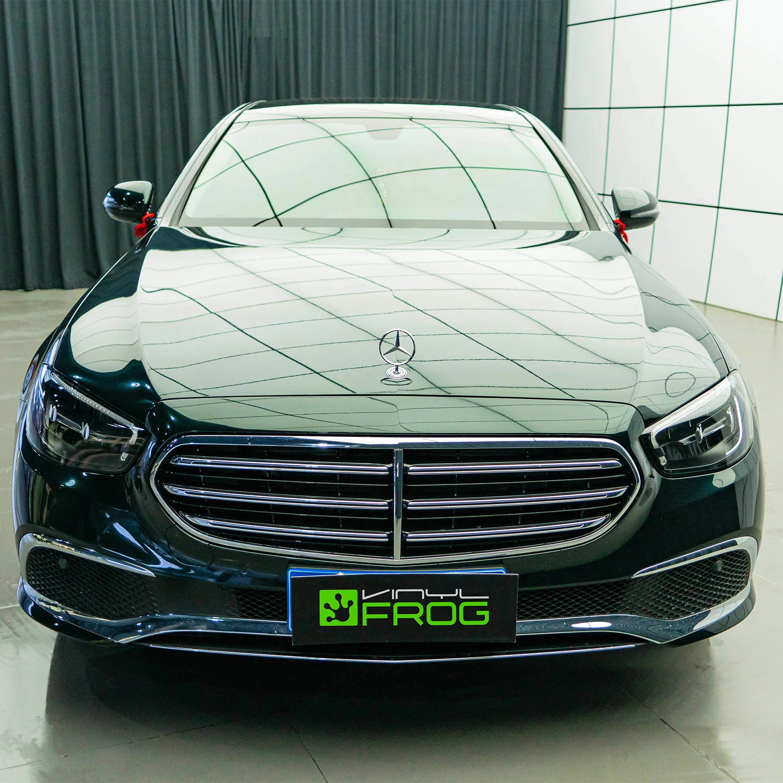 Glossy Metallic Royal Green Color PPF (Paint Protection Film) - Image 2