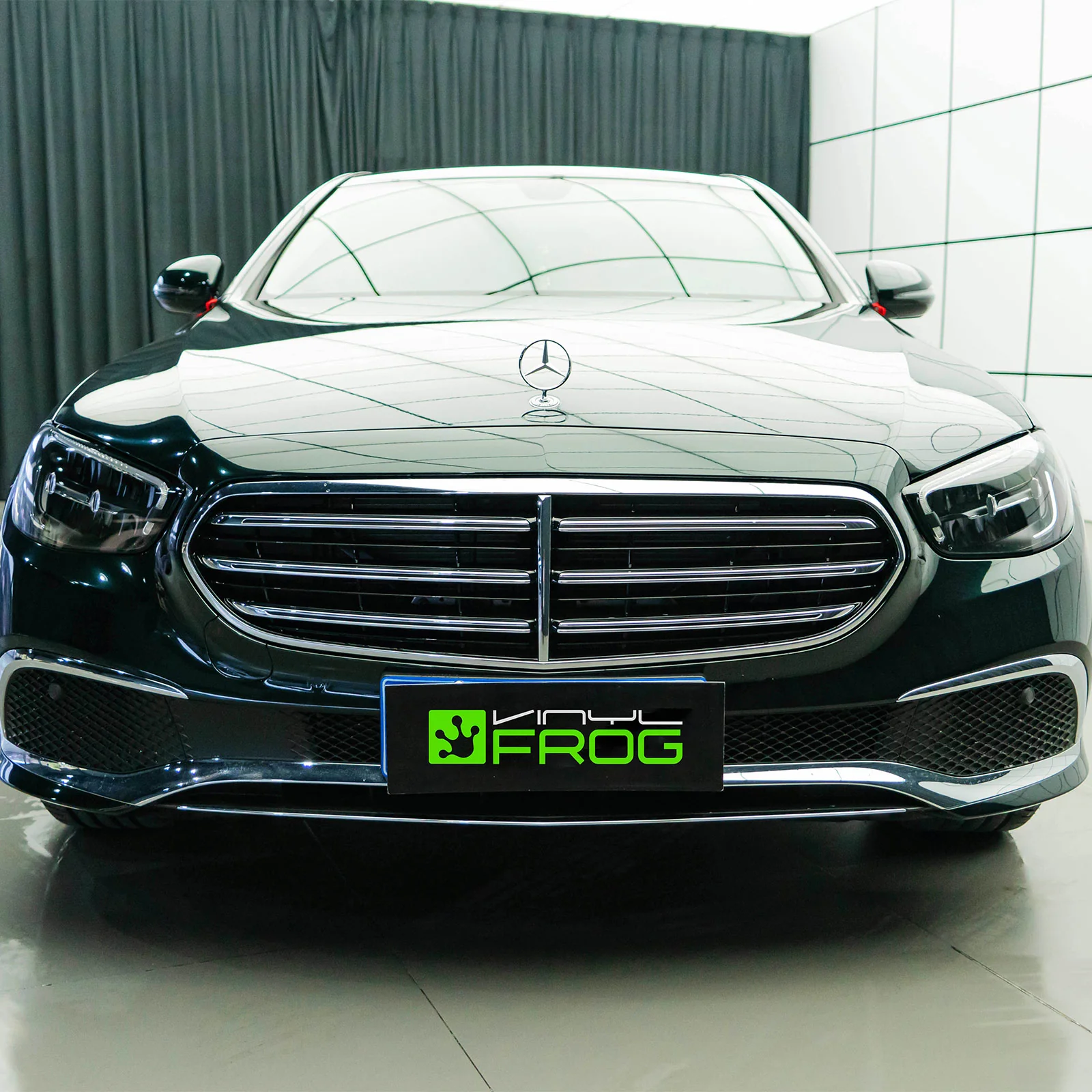 Glossy Metallic Royal Green Color PPF (Paint Protection Film) - Image 5